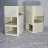 Anna Castelli, Kartell. Storage modules, Circa 1970