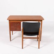 Bureau danois moderne du milieu du siècle des années 1960 par Kai Kristiansen