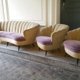Fauteuil club arc années 50