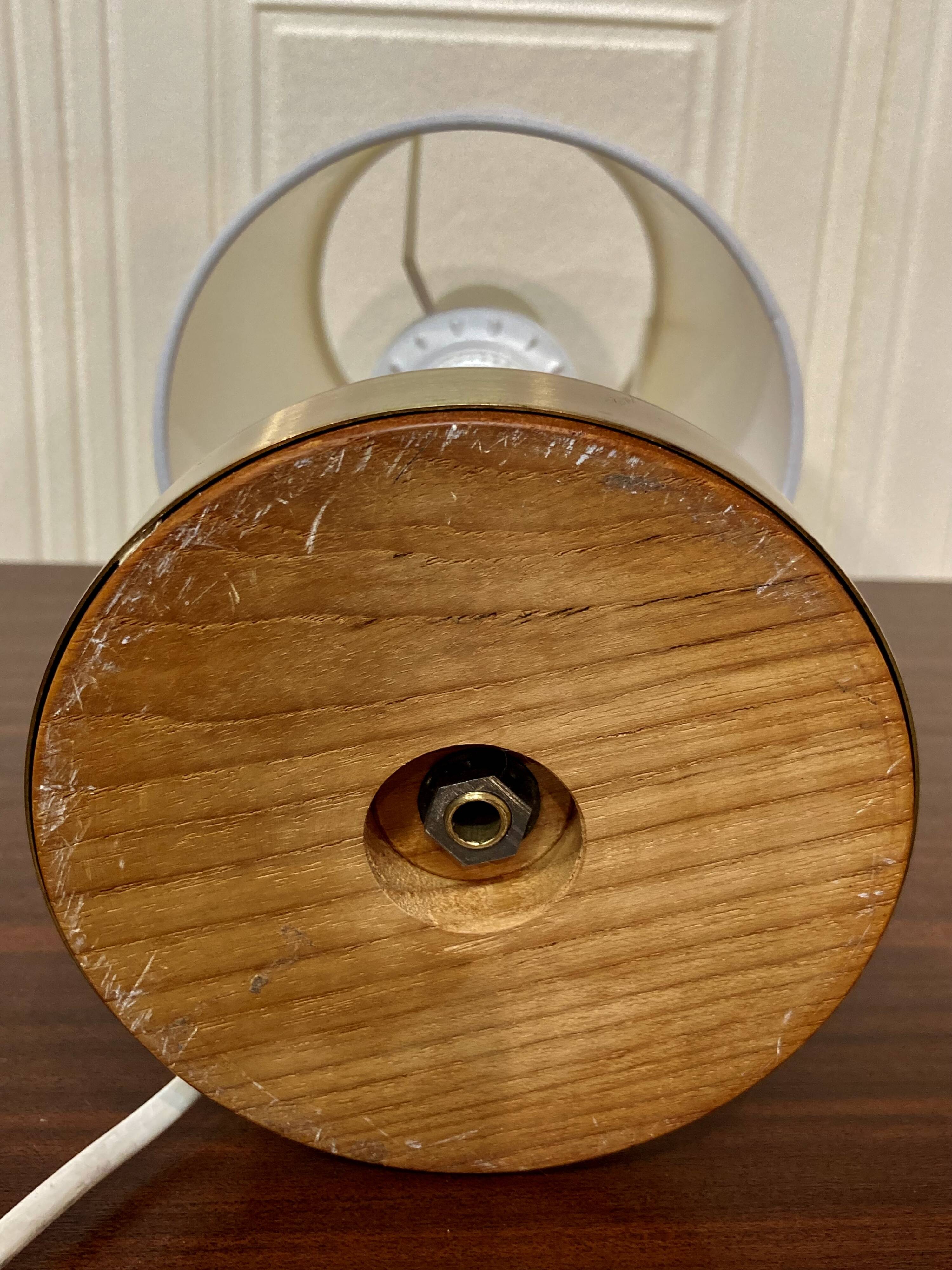 1950s Scandinavian lamp design.