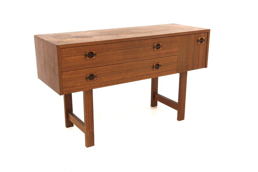 Commode scandinave en teck, Suède, 1960