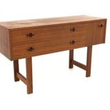 Commode scandinave en teck, Suède, 1960
