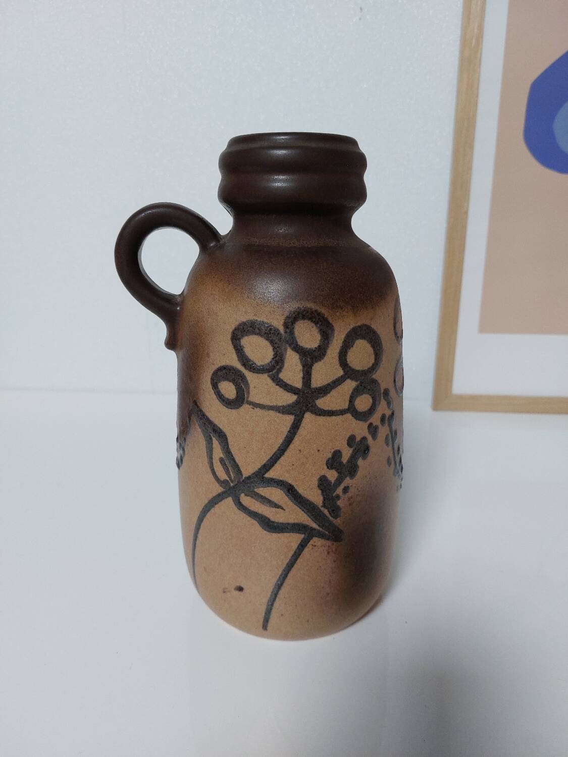 Vintage ceramic vase by Scheurich Keramik, West Germany