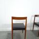 Ensemble design de chaises Lubke en bois de rose 7x