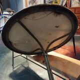 Garden pedestal table