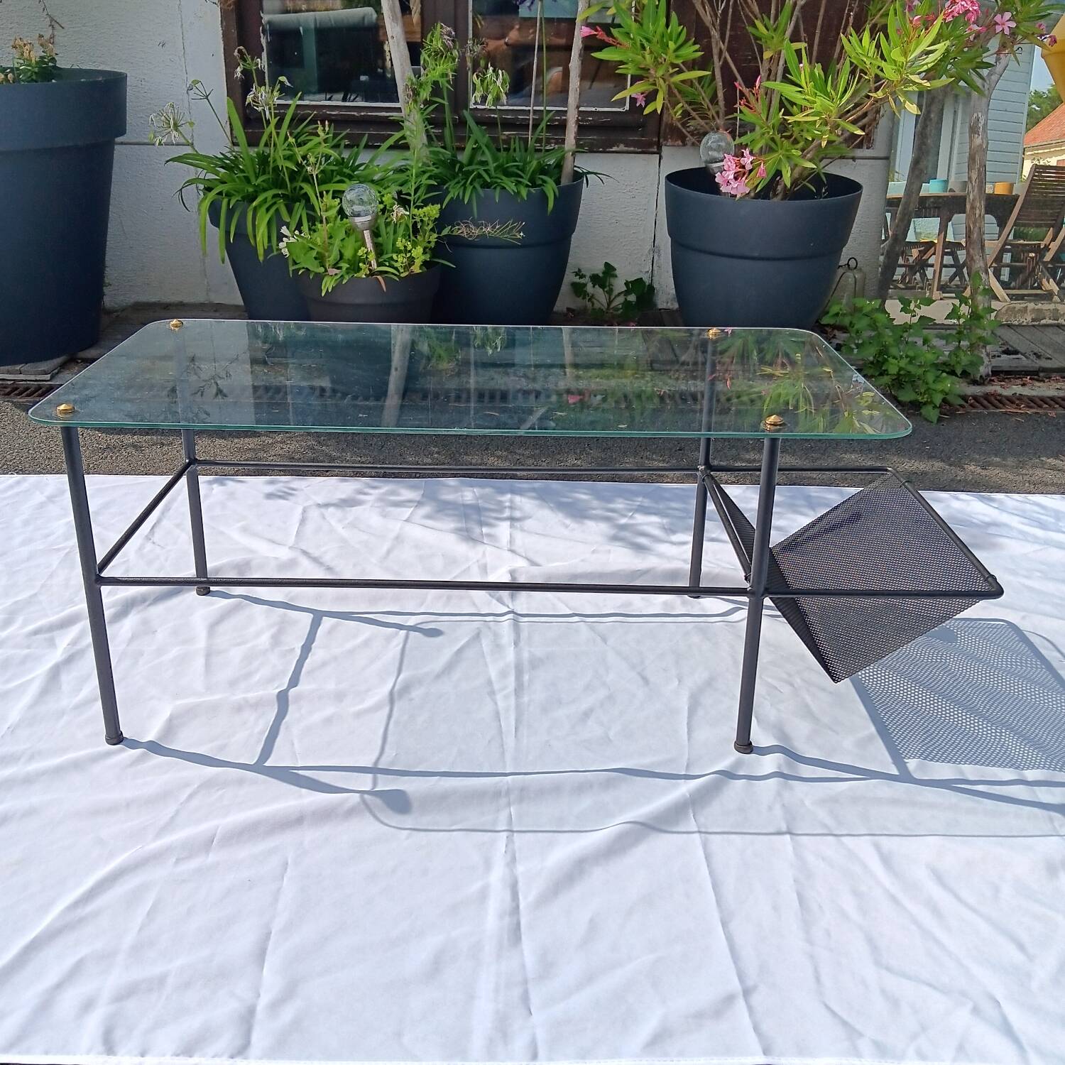 Coffee table by Gerard Guermonprez, 1950-60