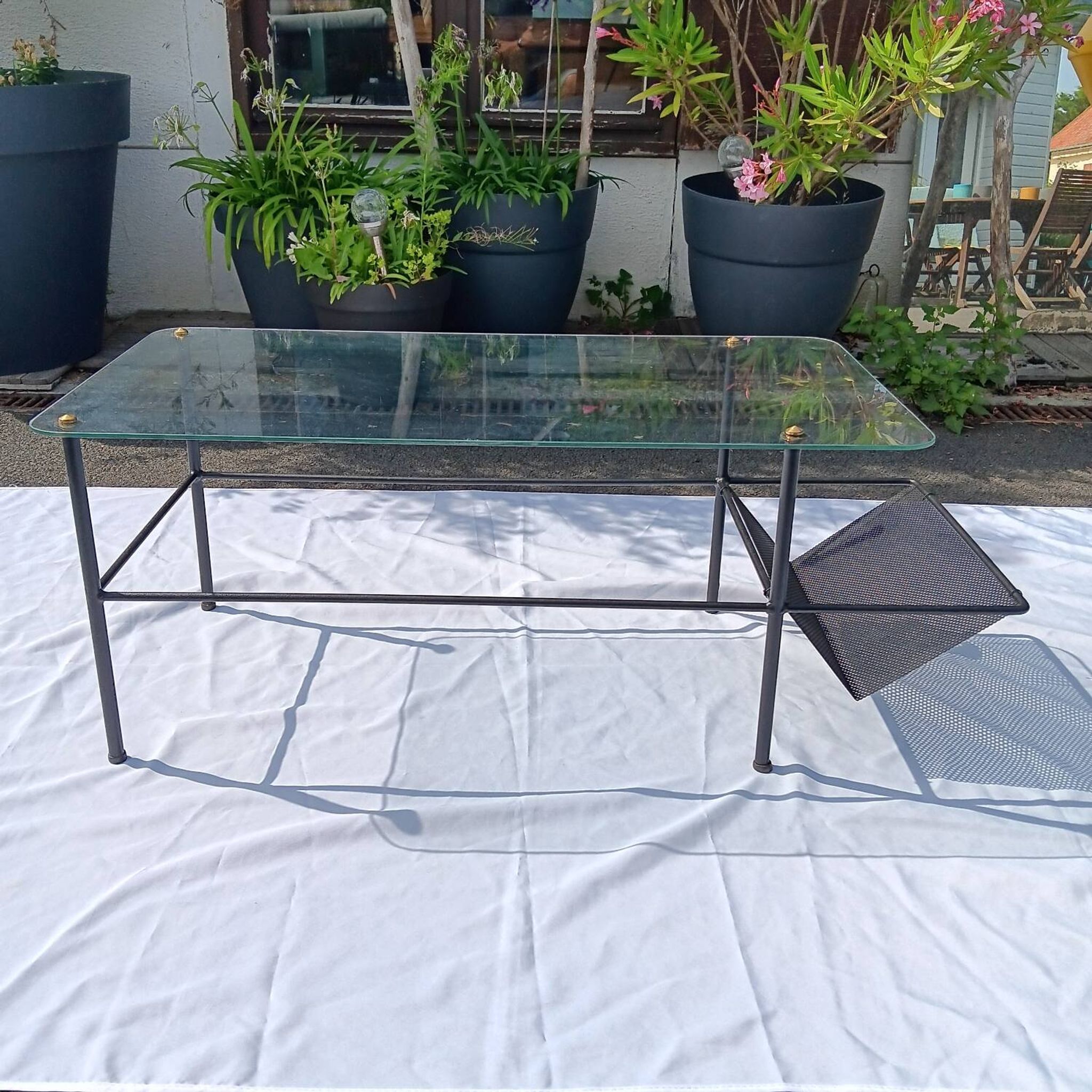 Coffee table by Gerard Guermonprez, 1950-60