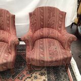 Pair of shepherd armchairs