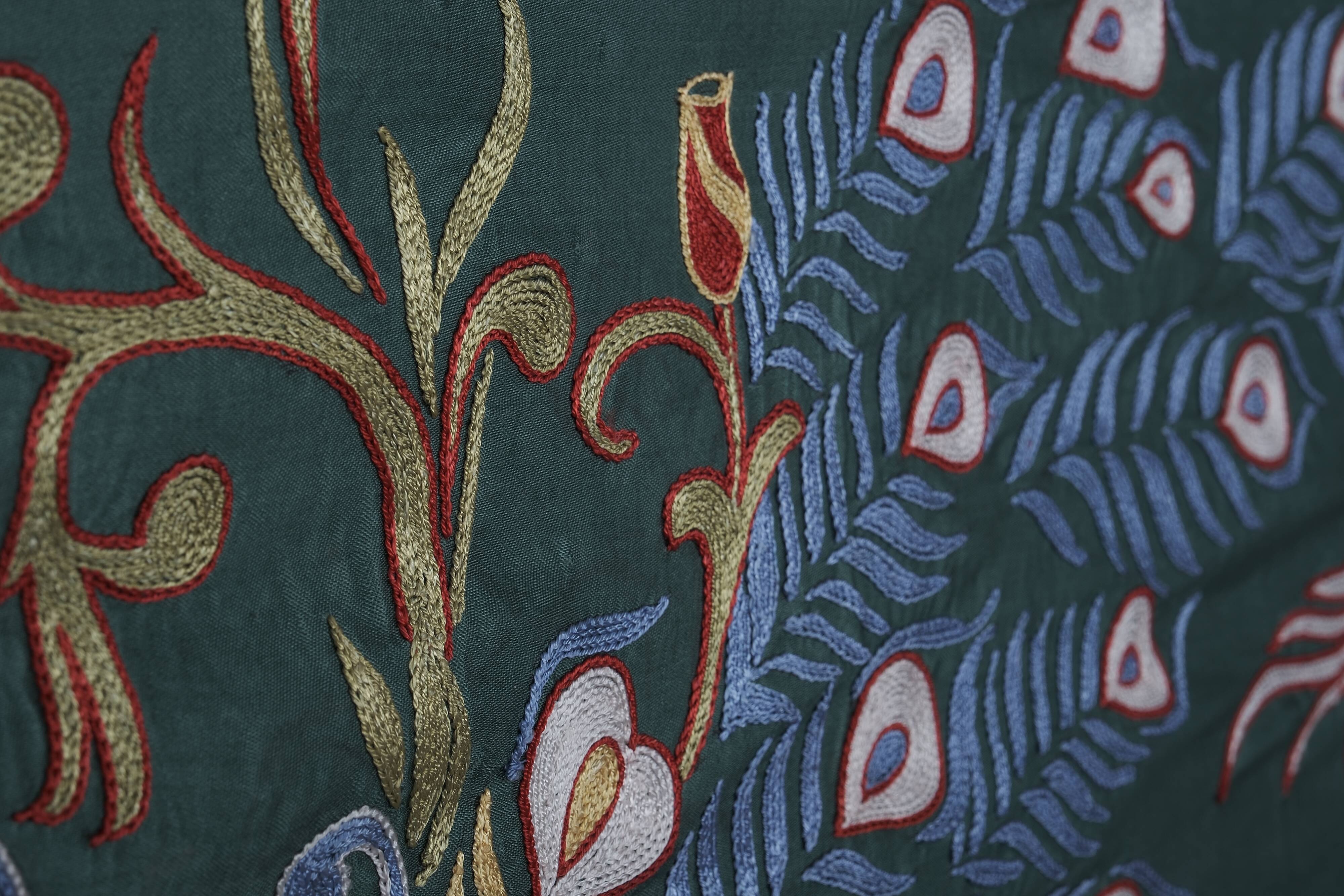 Hand knotted rug, vintage turkish rug 53x184 cm