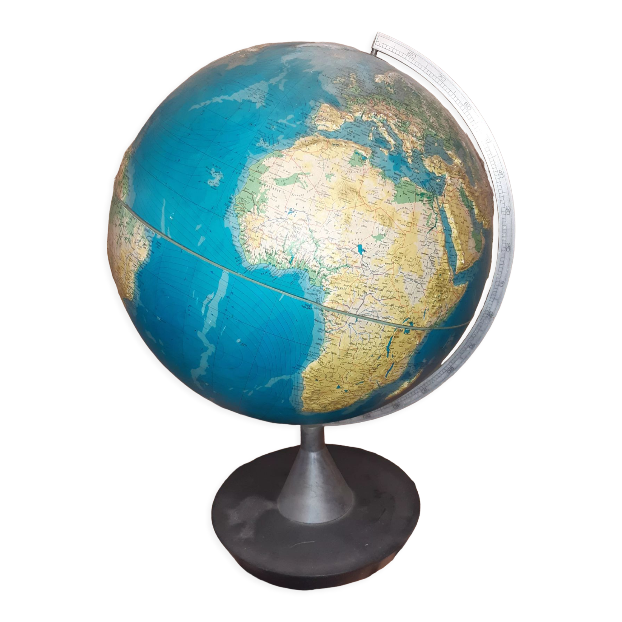 Globe terrestre hercule