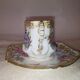 Nice cup with porcelain cut
