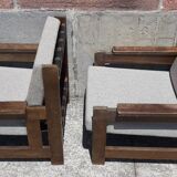 Pair of armchairs 60s
