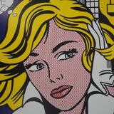 Roy LICHTENSTEIN: Maybe Girl, original poster