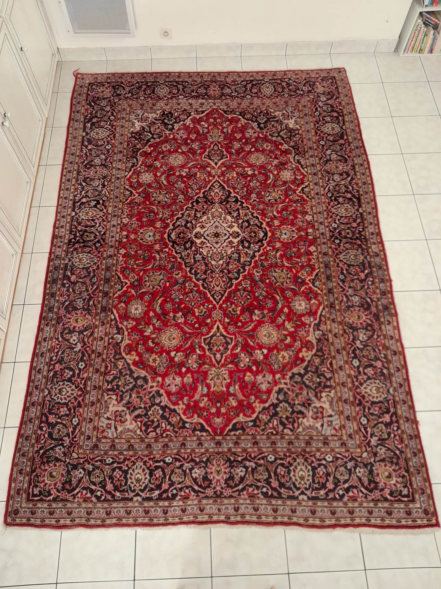 Handmade persian keshan rug 300x200cm