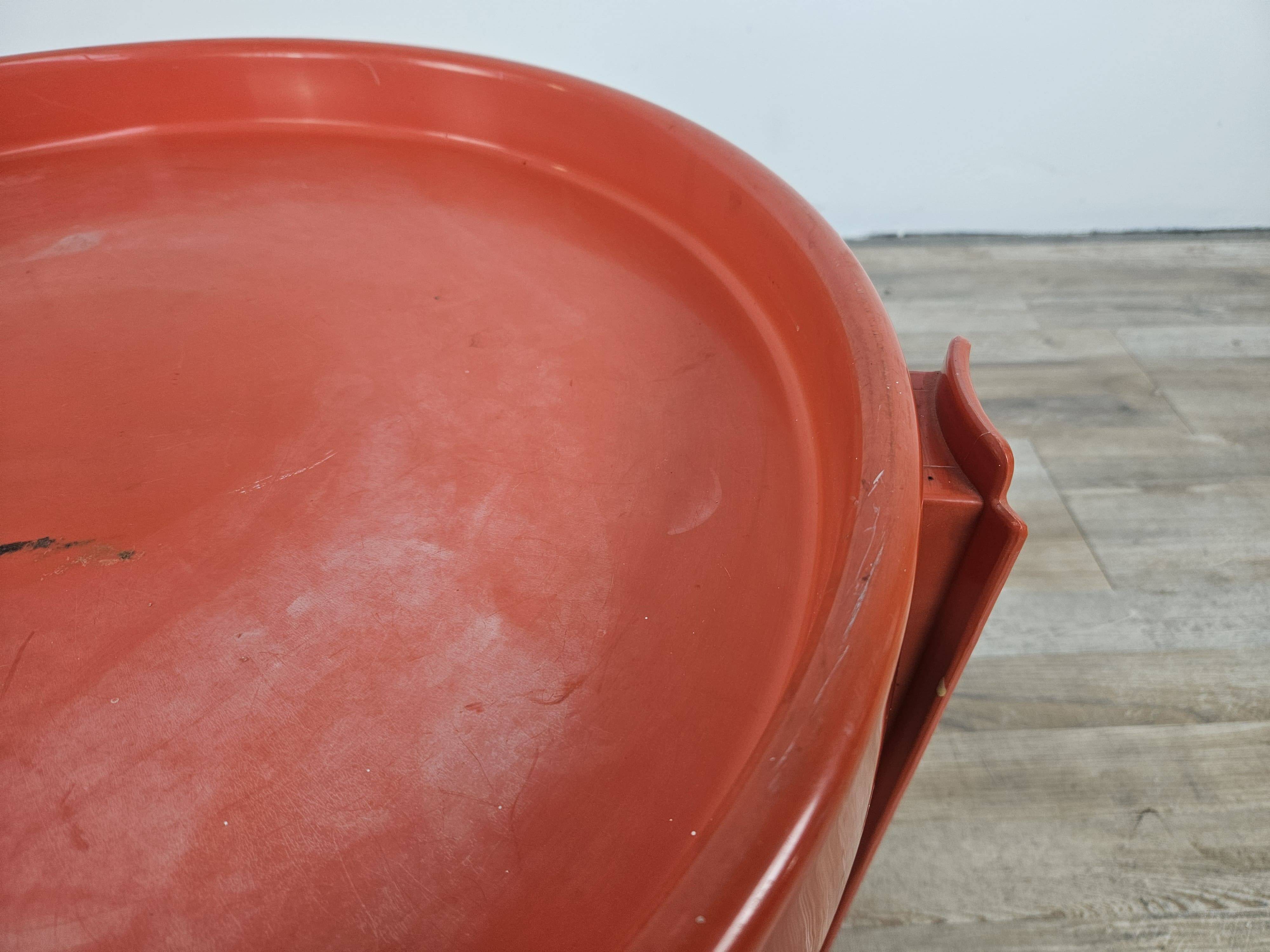 Vintage Space Age Plastic Coffee Table by Dal Vera 1970s