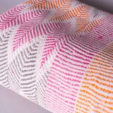 Vintage kantha "Bengal Chevron" pastels