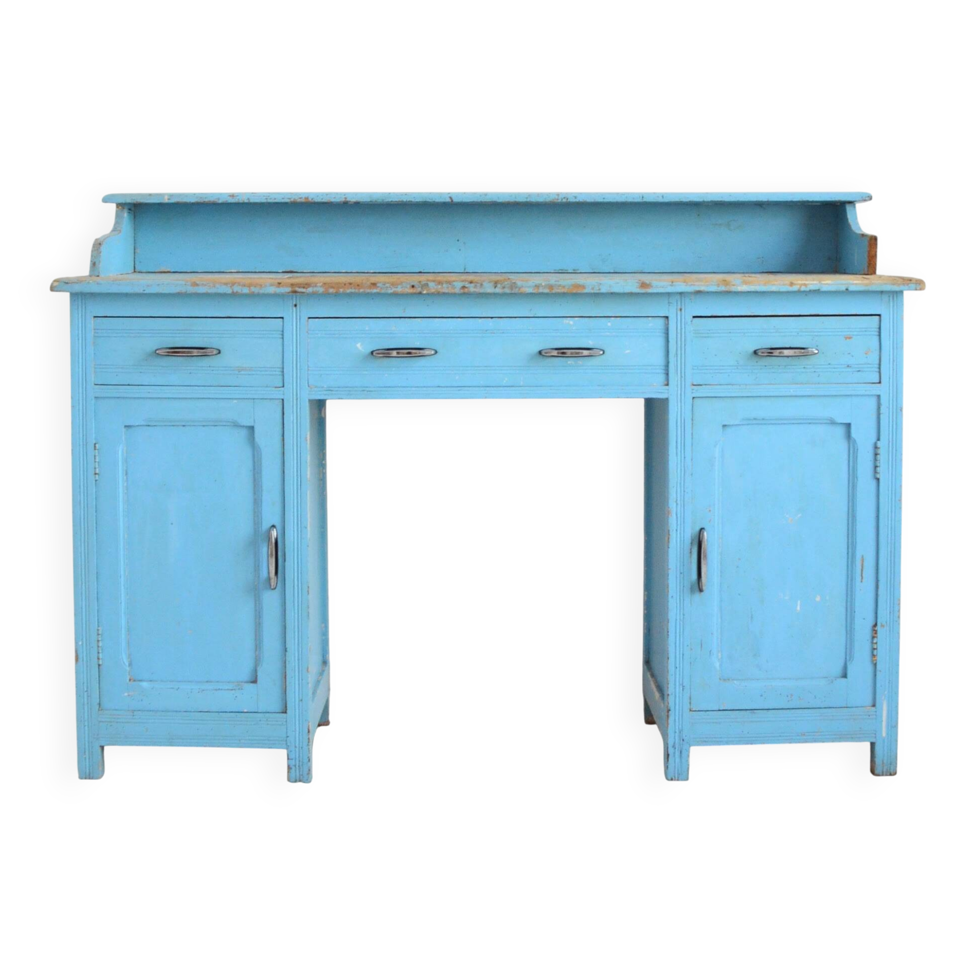 Vintage 1940s workshop/craft/counter/kitchen furniture / industrial