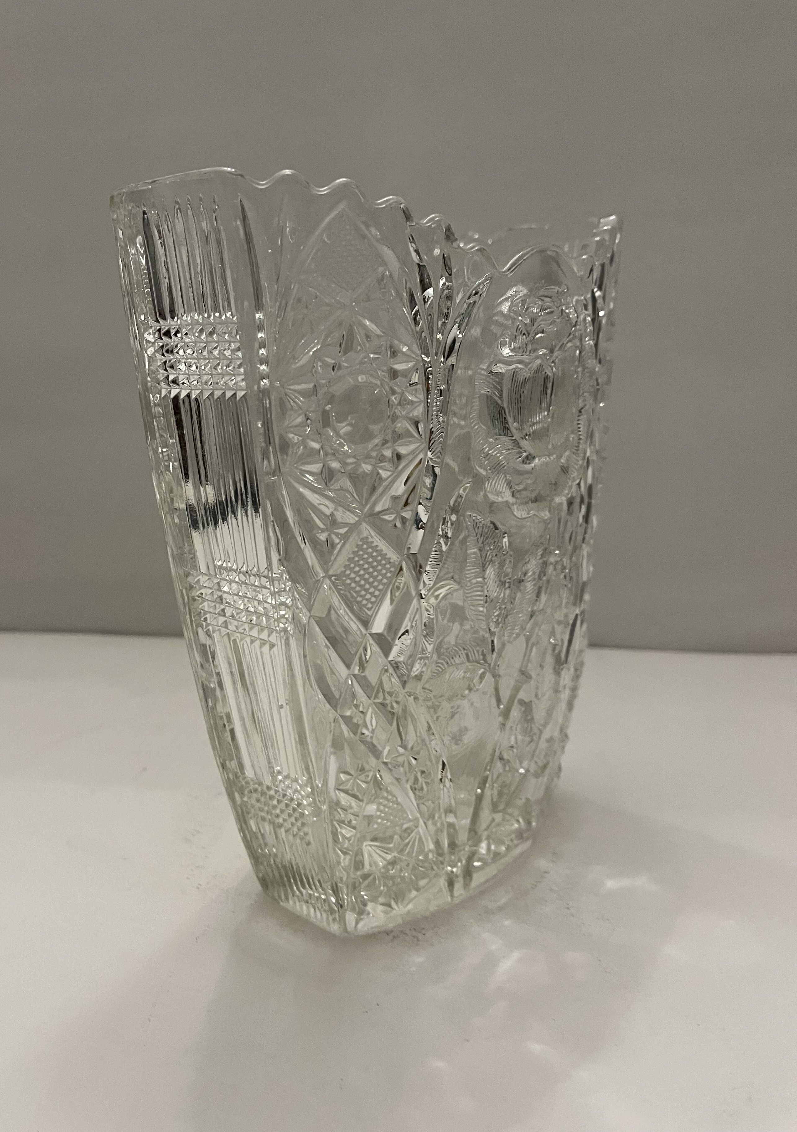 Art Deco glass vase