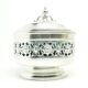 Sugar bowl, Eclecticism, silver-plated brass, WMF, Germany, 19th century