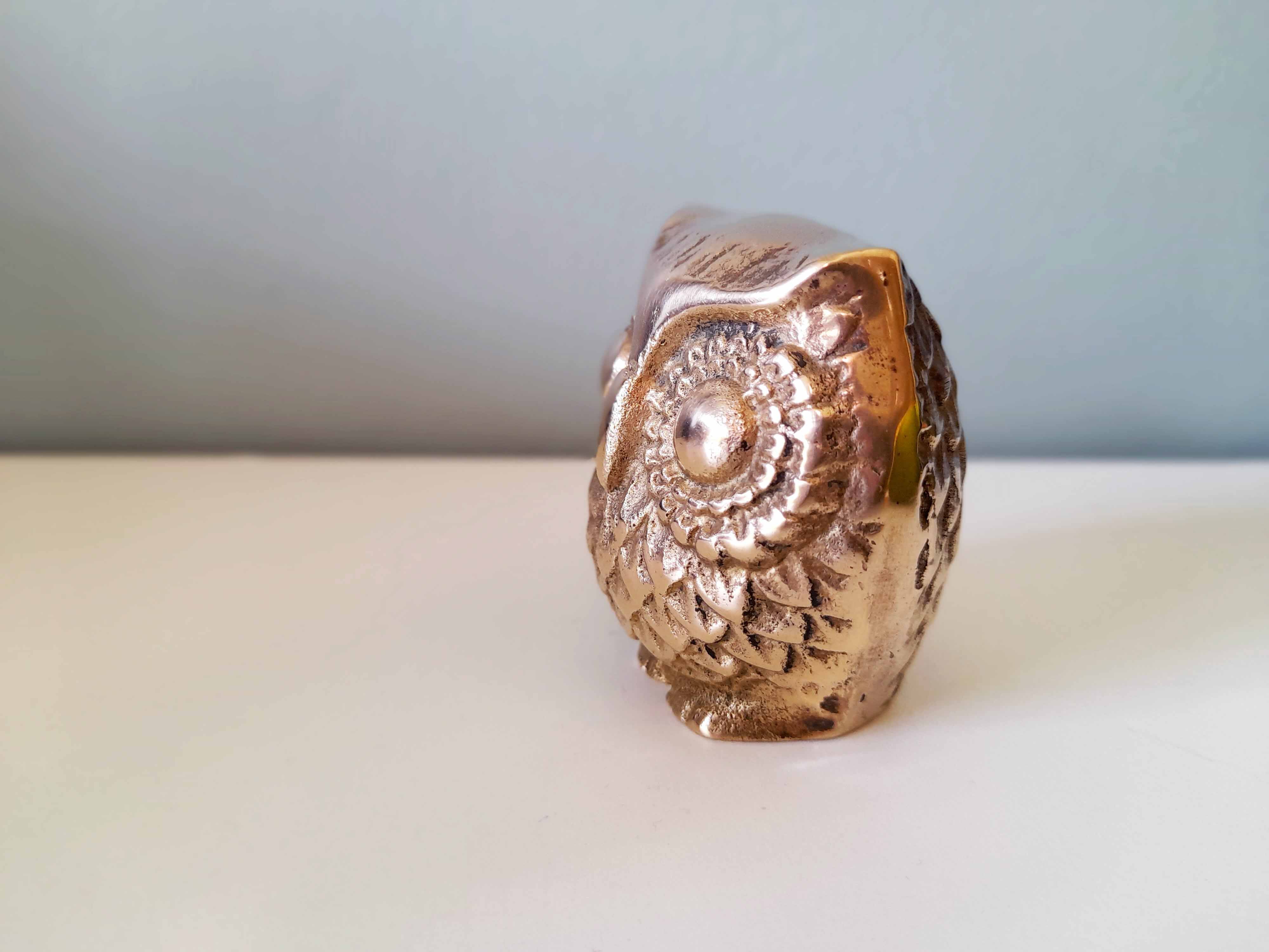 Brass owl