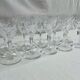 Val Saint Lambert - 10 Nestor Hamlet White Wine Glasses