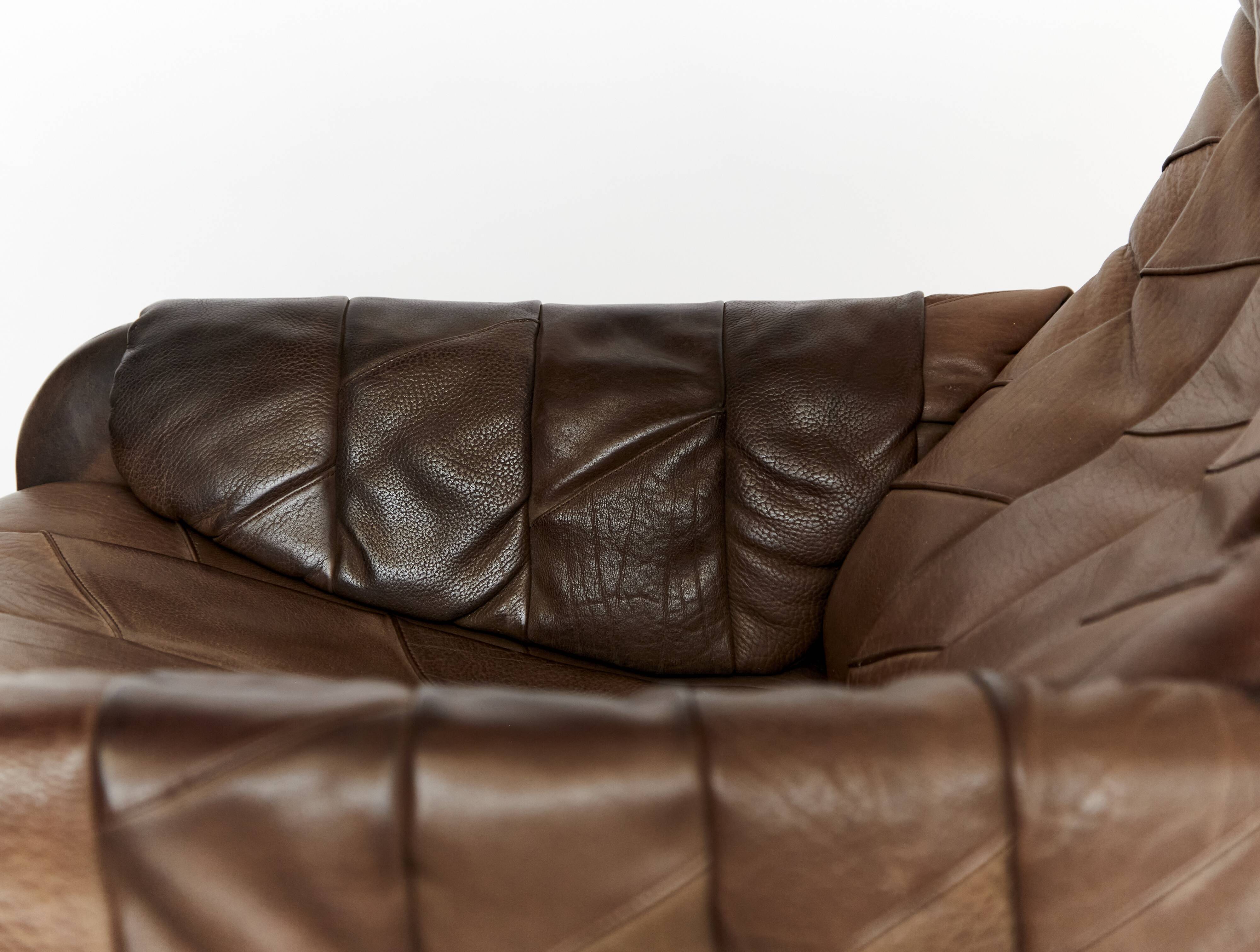 Fauteuil patchwork DS-50 de De Sede, années 1970