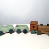 Wooden train, 1950s