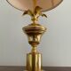 Vintage brass spike lamp from the 70s