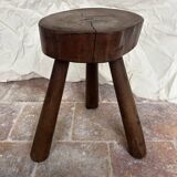 Brutalist tripod stool