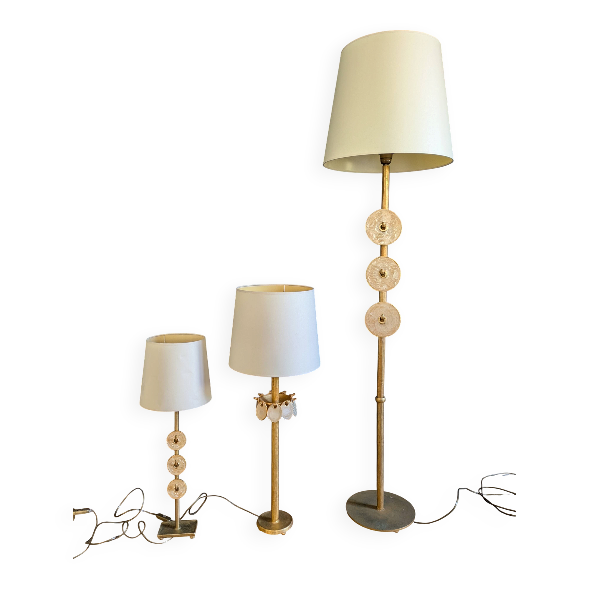 Ensemble de lampes Nicolas Dewael par Fondica.