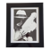 Framed black and white press photograph after Karl Lagerfeld, 30 x 26 cm