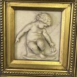 Marble high relief, 1882