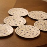 6 Myott Finlandia dessert plates
