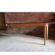 Large vintage 1970s bistro table