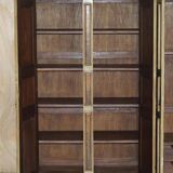 Vintage Italian oak wardrobe