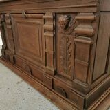 Oak office counter