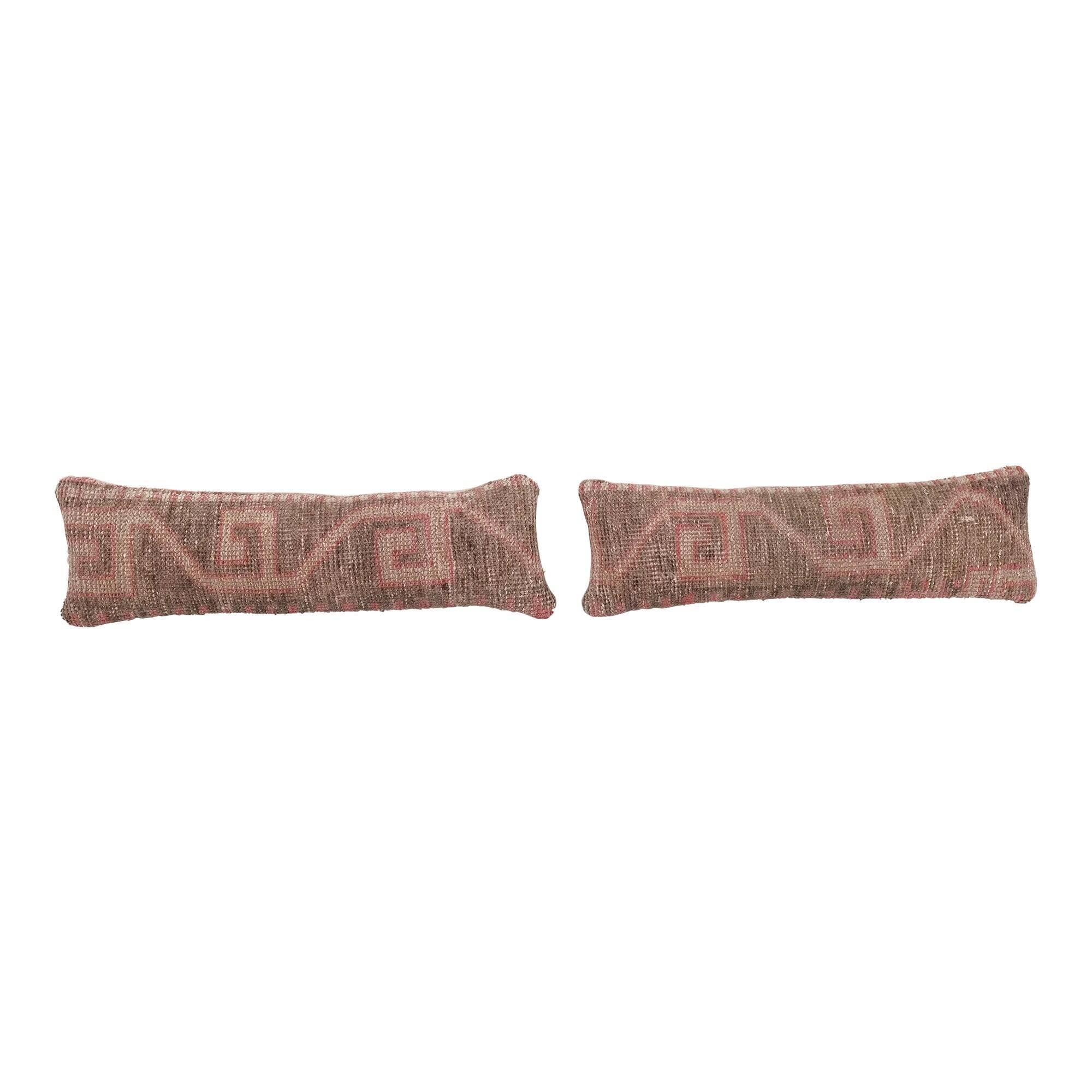 Set of 2 vintage Turkish cushion covers 20x56 cm