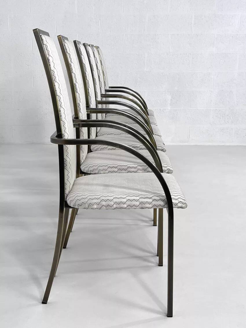 Set of 6 chairs from the 70s-80s by BC Design