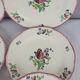 6 Gien earthenware dinner plates, Lorraine pattern