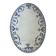 Lunéville KG — Moustiers Collection, Oval Plate Terre de Fer