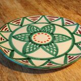 Assiette céramique par Antoine Fazio Vallauris Ø20.5cm