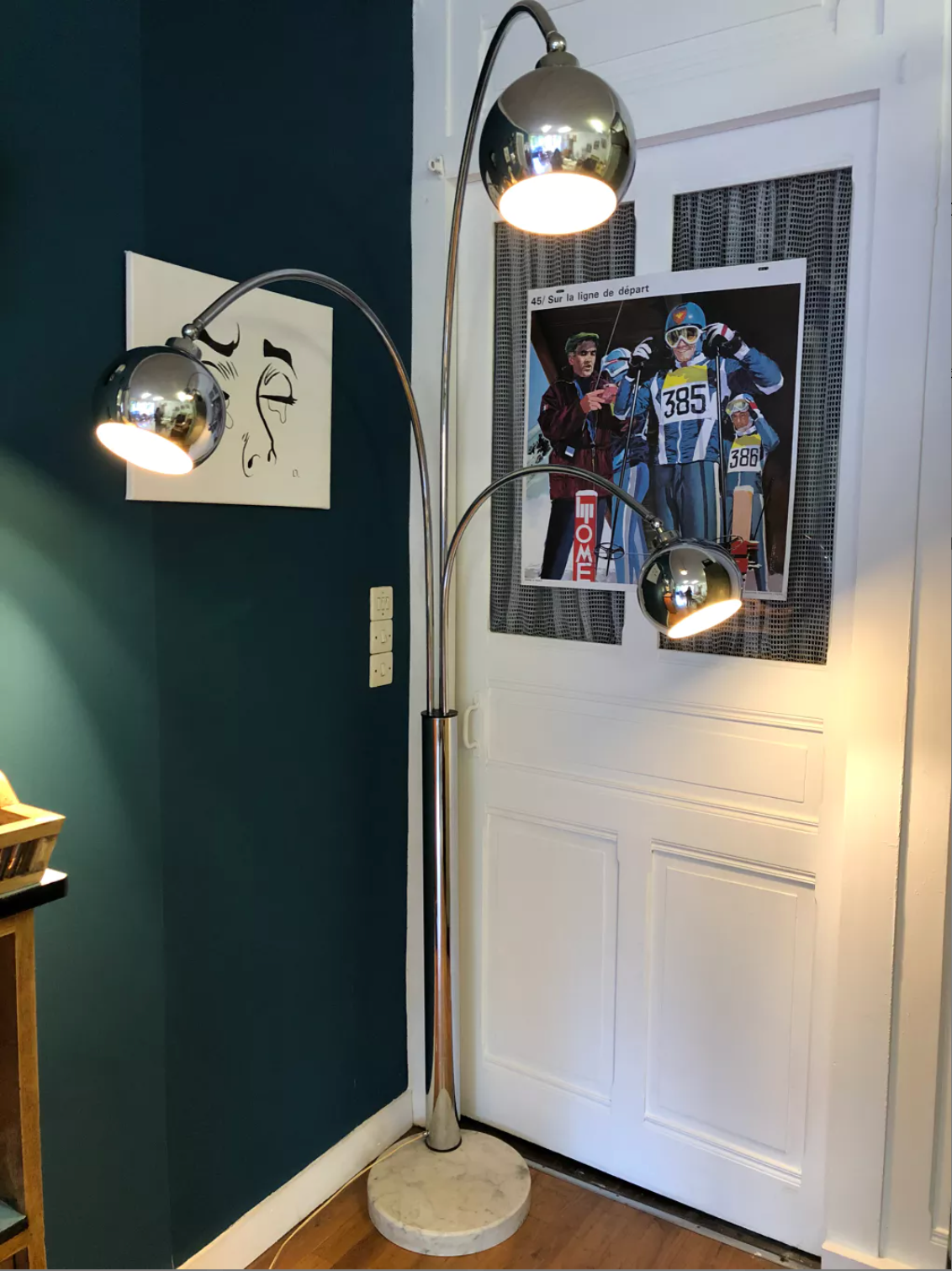 Thrush floor lamp Goffredo Reggiani