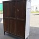 Pretty painted wooden wardrobe