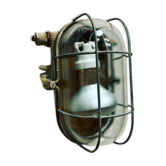 Cast iron industrial wall lamp 1940-1950