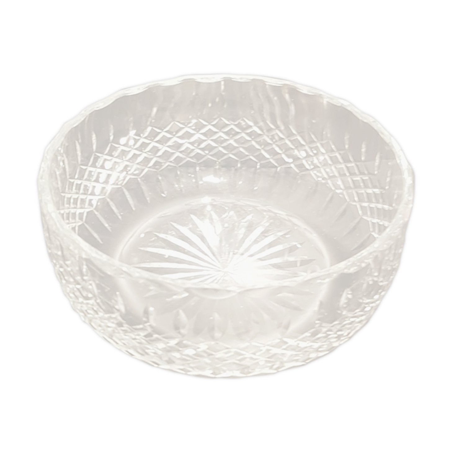Saint Louis crystal centerpiece bowl