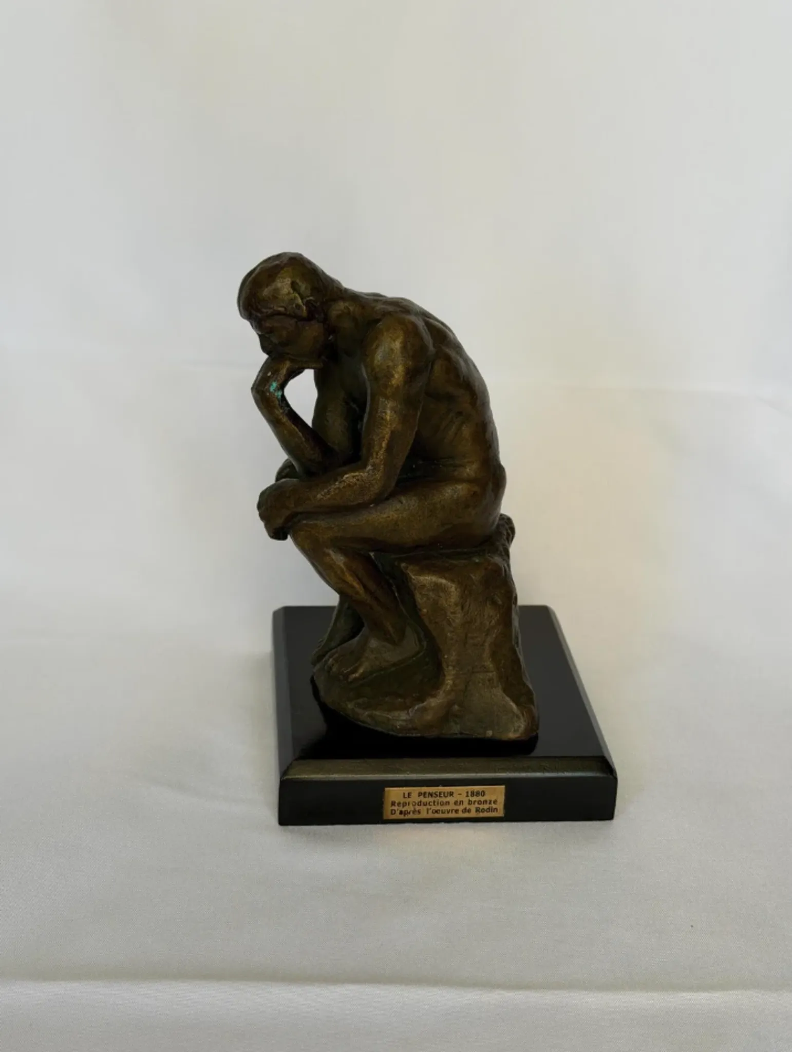Bronze Sculpture, The Thinker Bronze Sculpture, Rodin Bronze Statue