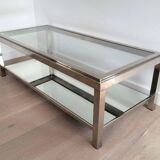 Chrome coffee table
