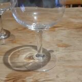 4 verres ballons en cristal