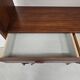 Vintage sideboard wall cabinet with glass sliding doors