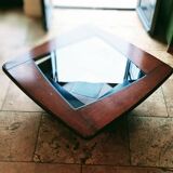 "The Twist" square coffee table